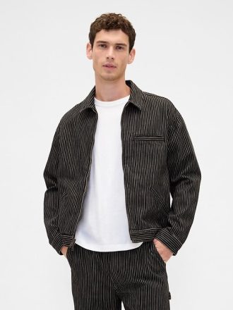 Chaqueta vaquera a rayas de Gap × Disney de Tim Burton, Pesadilla antes de Navidad