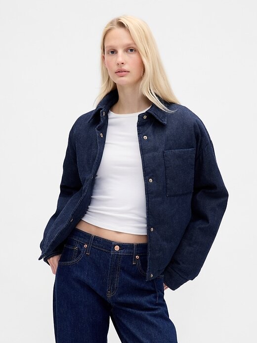 Chaqueta vaquera acolchada Chaqueta vaquera acolchada