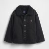 Chaqueta vaquera con forro de sherpa para bebés y niños pequeños Chaqueta vaquera con forro de sherpa para bebés y niños pequeños