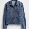 Chaqueta vaquera corta