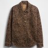 Chaqueta vaquera de leopardo ultrasuave Chaqueta vaquera de leopardo ultrasuave