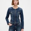 Chaqueta vaquera de motociclista