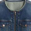 Chaqueta vaquera de motociclista