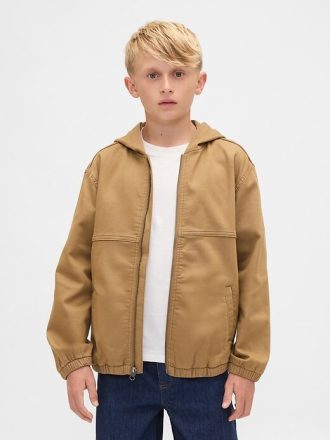Chaqueta vaquera de punto para niños