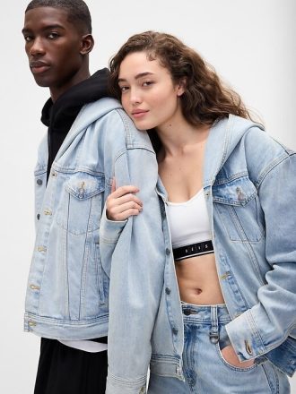 Chaqueta vaquera extragrande de Gap × BÉIS Chaqueta vaquera extragrande de Gap × BÉIS
