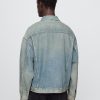 Chaqueta vaquera icónica de gran tamaño Chaqueta vaquera icónica de gran tamaño
