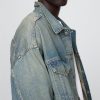Chaqueta vaquera icónica de gran tamaño Chaqueta vaquera icónica de gran tamaño