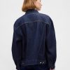 Chaqueta vaquera icónica de mangas globo extragrandes UltraSoft
