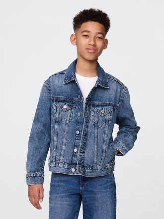 Chaqueta vaquera Icon de algodón orgánico para niños