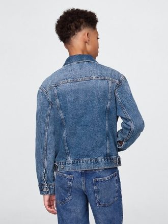 Chaqueta vaquera Icon de algodón orgánico para niños