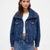 Chaqueta vaquera oversize tipo burbuja Chaqueta vaquera oversize tipo burbuja