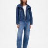 Chaqueta vaquera oversize tipo burbuja Chaqueta vaquera oversize tipo burbuja
