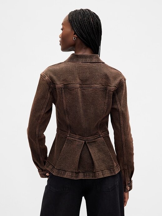 Chaqueta vaquera peplum Chaqueta vaquera peplum