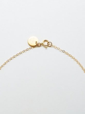 Collar de luna creciente de oro