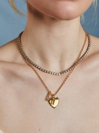 Collar de tenis con bisel HART