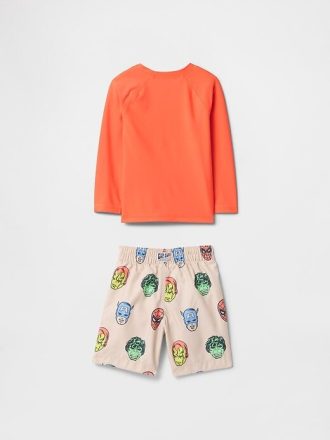 Conjunto de baño Rash Guard para bebés y niños pequeños