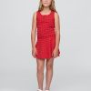 Conjunto de camiseta de tirantes y falda pantalón para niños