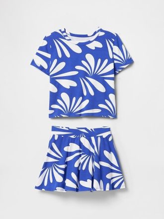 Conjunto de falda pantalón para niños