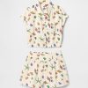 Conjunto de gasa arrugada para niños Conjunto de gasa arrugada para niños