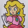 Conjunto de pijama corto de princesa Peach para niños