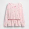 Conjunto de pijama corto de punto reciclado para niños
