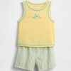 Conjunto de pijama corto reciclado para niños