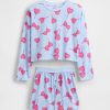 Conjunto de pijama corto reciclado para niños