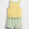 Conjunto de pijama corto reciclado para niños