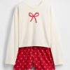 Conjunto de pijama corto reciclado para niños
