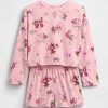 Conjunto de pijama corto reciclado para niños