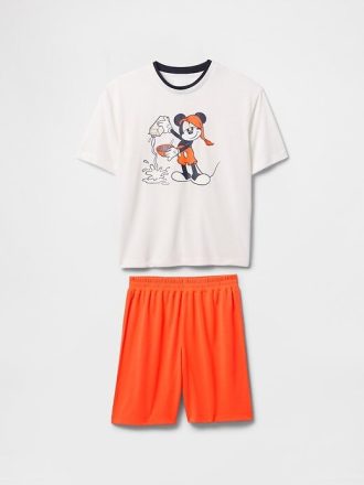 Conjunto de pijama corto reciclado para niños Gap × Disney Conjunto de pijama corto reciclado para niños Gap × Disney