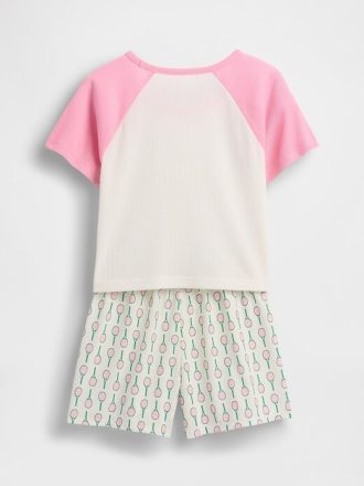 Conjunto de pijama corto reciclado para niños Gap × Disney Conjunto de pijama corto reciclado para niños Gap × Disney
