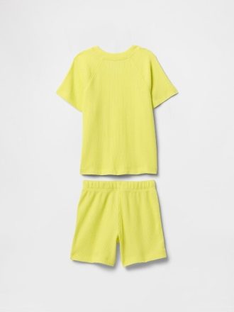 Conjunto de punto gofre para bebé y niño pequeño