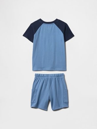 Conjunto de ropa cargo para bebés y niños pequeños que se puede combinar