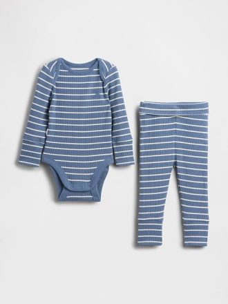 Conjunto de ropa para bebé TinyRib Grow-With-Me Conjunto de ropa para bebé TinyRib Grow-With-Me