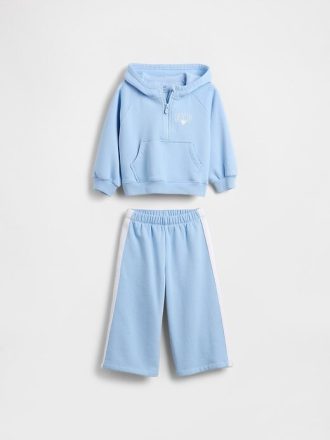 Conjunto de sudadera con capucha vintage suave para bebé y niño pequeño