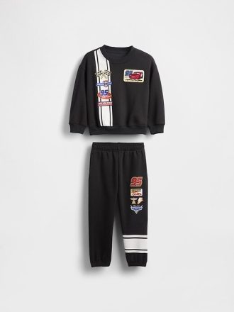 Conjunto deportivo Gap × Disney para bebés y niños pequeños VintageSoft Cars