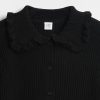 Cárdigan con cuello con volantes para niños Cárdigan con cuello con volantes para niños