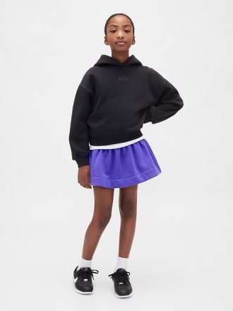 Falda fruncida suave vintage para niños