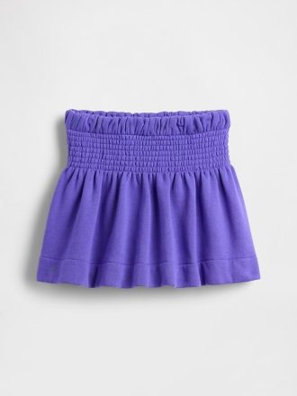 Falda fruncida suave vintage para niños