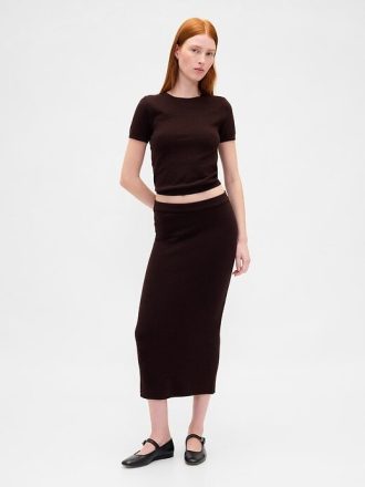 Falda midi elástica CashSoft