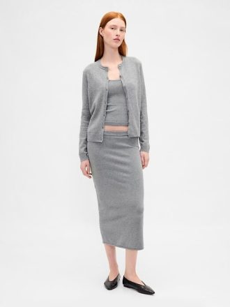 Falda midi elástica CashSoft