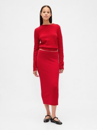 Falda midi elástica CashSoft