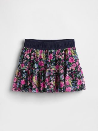 Falda pantalón de malla fácil para niños