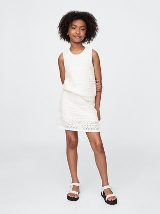 Falda pantalón fácil de crochet para niños Falda pantalón fácil de crochet para niños