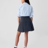 Falda pantalón plisada de color caqui para niños Falda pantalón plisada de color caqui para niños