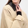 Gabardina extragrande de sarga Gabardina extragrande de sarga