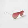 Gafas de sol de aviador Y2K para niños Gafas de sol de aviador Y2K para niños
