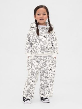 Gap × BÉIS Pantalones deportivos VintageSoft Barrel para bebés y niños pequeños
