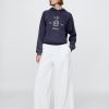 Gap × DÔEN Sudadera con capucha raglán con logotipo de peso pesado para adultos